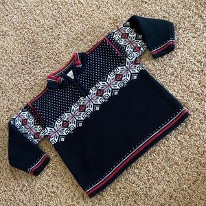 HANNA ANDERSSON Sweater 3T 100cm EUC Fairisle